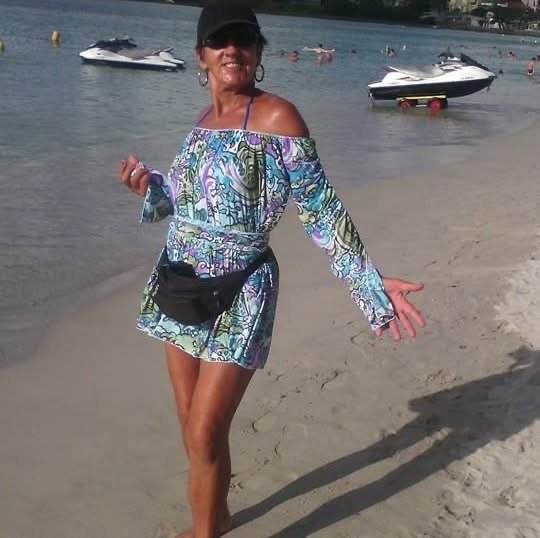 Franscheska, contact local de Ti Kay Mitan à Anse Mitan